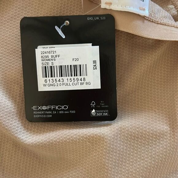 Exofficio Performance Give-N-Go Sport 2.0 Full Cut Brief, Size Small, NWT - Picture 8 of 9